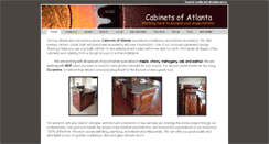 Desktop Screenshot of cabinetsofatlanta.com